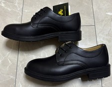 Amblers UK5 Safety FS45 Steel Toe Cap Smart Shoes Men’s Black S1P SRC Leather