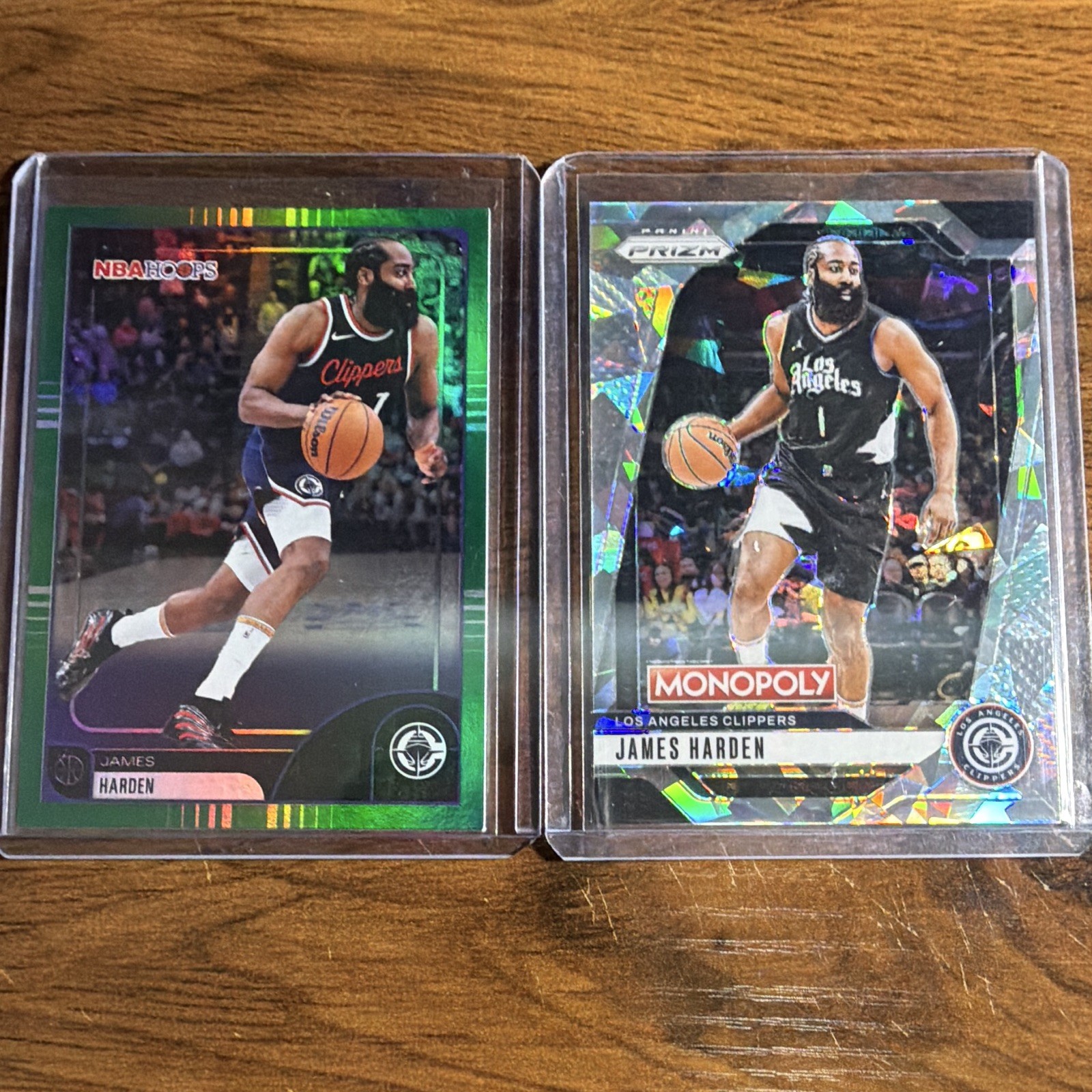 Panini James Harden Clippers 2024-25 NBA Hoops/Prizm Monopoly #71 #20 Lot 2