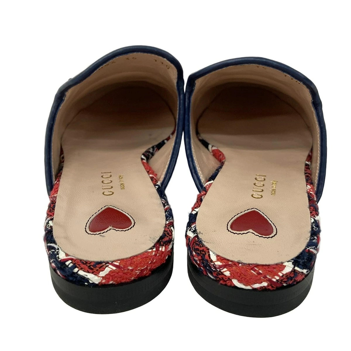 GUCCI Princetown Mule Red x Navy x Multi thumbnail 3