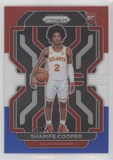 2021-22 Panini Prizm Red White & Blue Prizm Sharife Cooper #280 Rookie RC 00em