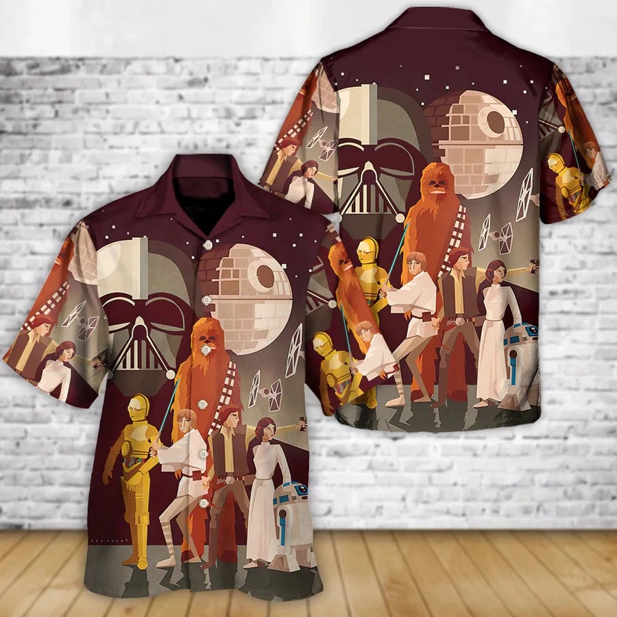 Disney Star Wars Starwars Rebel Hawaiian Shirt