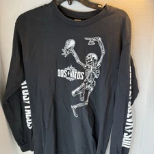 DOS VATOS TACOS Pre Owned Medium Long Sleeve Shirt 