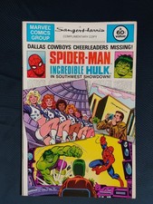 SPIDER-MAN AND THE INCREDIBLE HULK #2 (1982) NM- Dallas Times Herald Giveaway