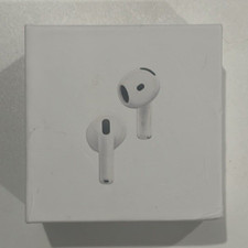 Apple AirPods 4 Wireless In-Ear Earbuds w/ Active Noise Cancellation, White