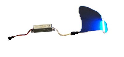 Kaltkathoden Lampe CCFL Röhre 60mm blau + Inverter 12V Cold Cathode Light