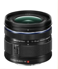 Olympus Lens F4.0-5.6 Versatile focal length M.ZUIKO DIGITAL ED 9-18mm