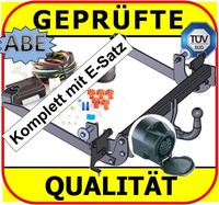 AnhäNgerkupplung ES13 FüR Fiat Scudo 06- Multijet Kasten Bus AnhäNgevorrichtung