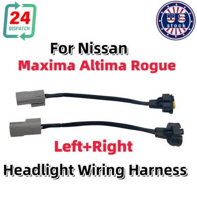 For 2009+ Nissan Maxima Hid to Halogen Headlight Conversion Altima Low Beam