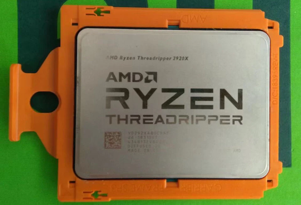 AMD Ryzen Threadripper 2920x 12-core 24-thread 3.50 GHz processor 180w - Image 2 of 4