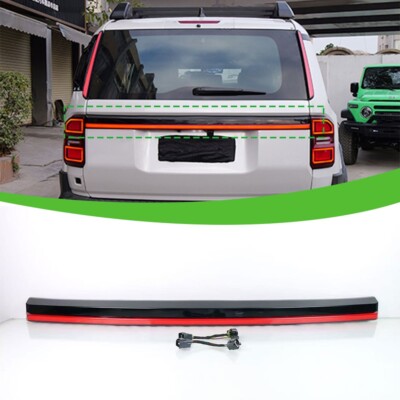 2024 Camry LED Full Width Tail Light Dynamic Flow Smoked Red