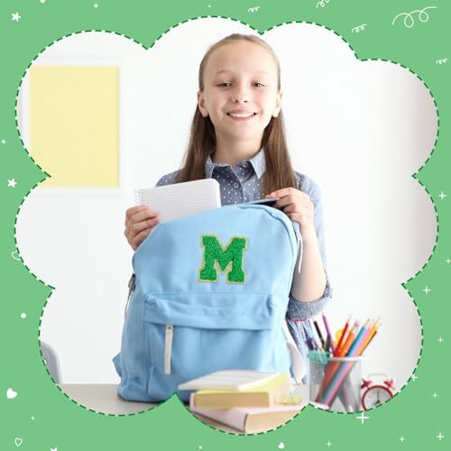 26Pcs Self Adhesive Chenille Letter Patches A-Z Chenille Letters for Clothing... - Picture 5 of 7