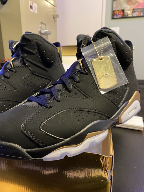 jordan 6 metallic gold