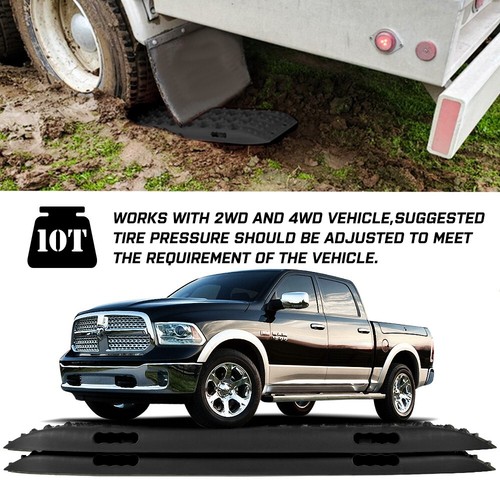 X-BULL Recovery tracks Kits 10T 2Pairs Gen3.0 With Mounting Pins 4WD 4X4 Black - Picture 6 of 14