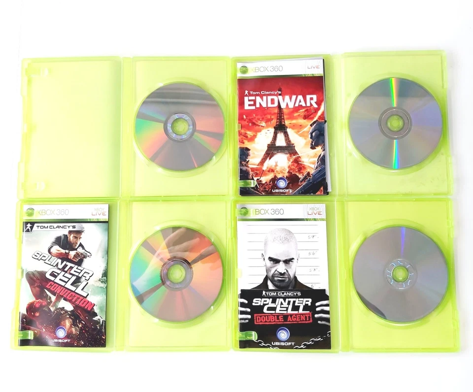 Tom Clancy 4 Games | Rainbow 6 Vegas 2, Endwar, Splinter, Conviction Xbox 360 - Image 4 of 4