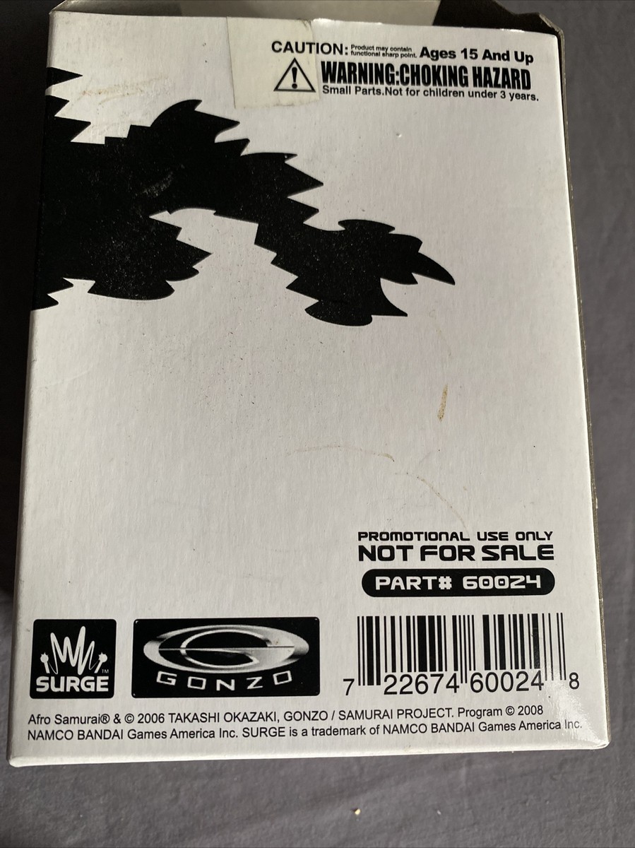 【未開封新品・廃盤】アフロサムライ:レザレクション('09GONZO) 未開封新品・廃盤】アフロサムライ:レザレクション('09GONZO