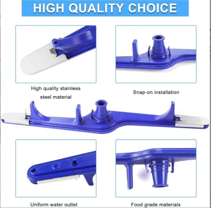 Piezas de brazo pulverizador de lavado inferior inferior inferior para lavavajillas para Frigidaire 5304517203 154568001 Foto 2 de 4