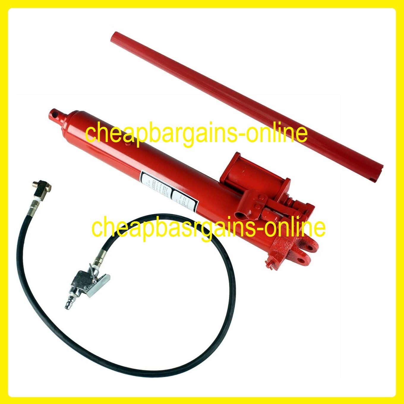 8 TON AIR HYDRAULIC LONG RAM ENGINE CRANE REPLACEMENT RAM JACK HOIST