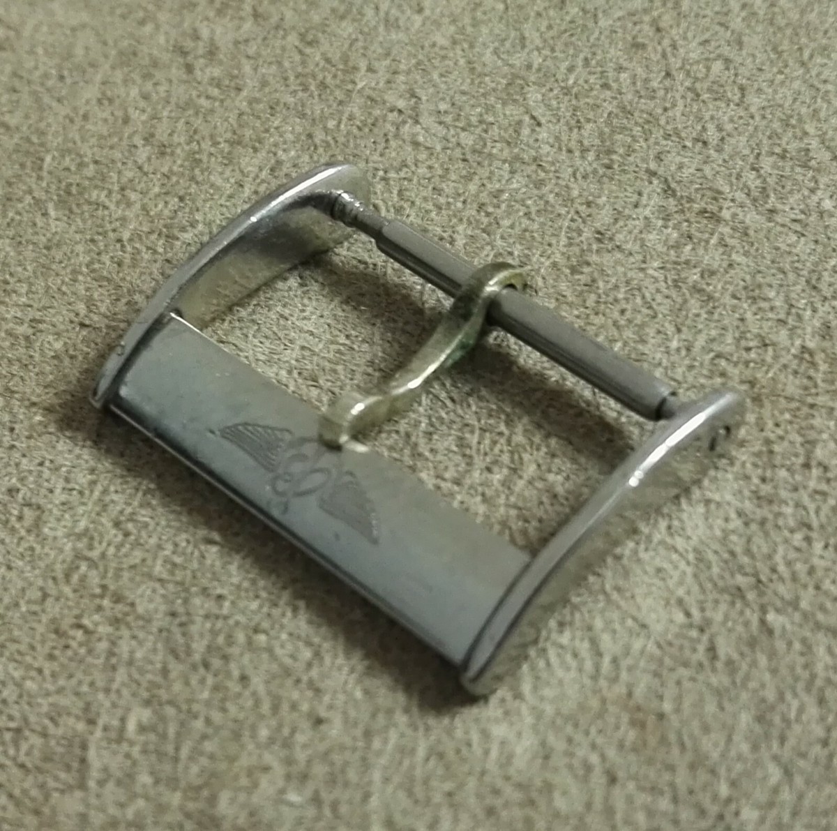 Breitling Vintage Stainless Steel Buckle 18mm Used Condition