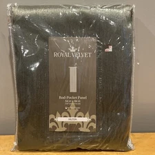 JCP Royal Velvet Hilton Panel Curtain, Evening Sage Green 54"x84” NWT