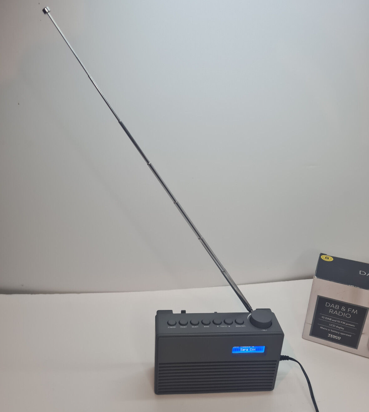 Tesco DAB+FM Digital Radio DR1703G With Box & Manual VGC eBay