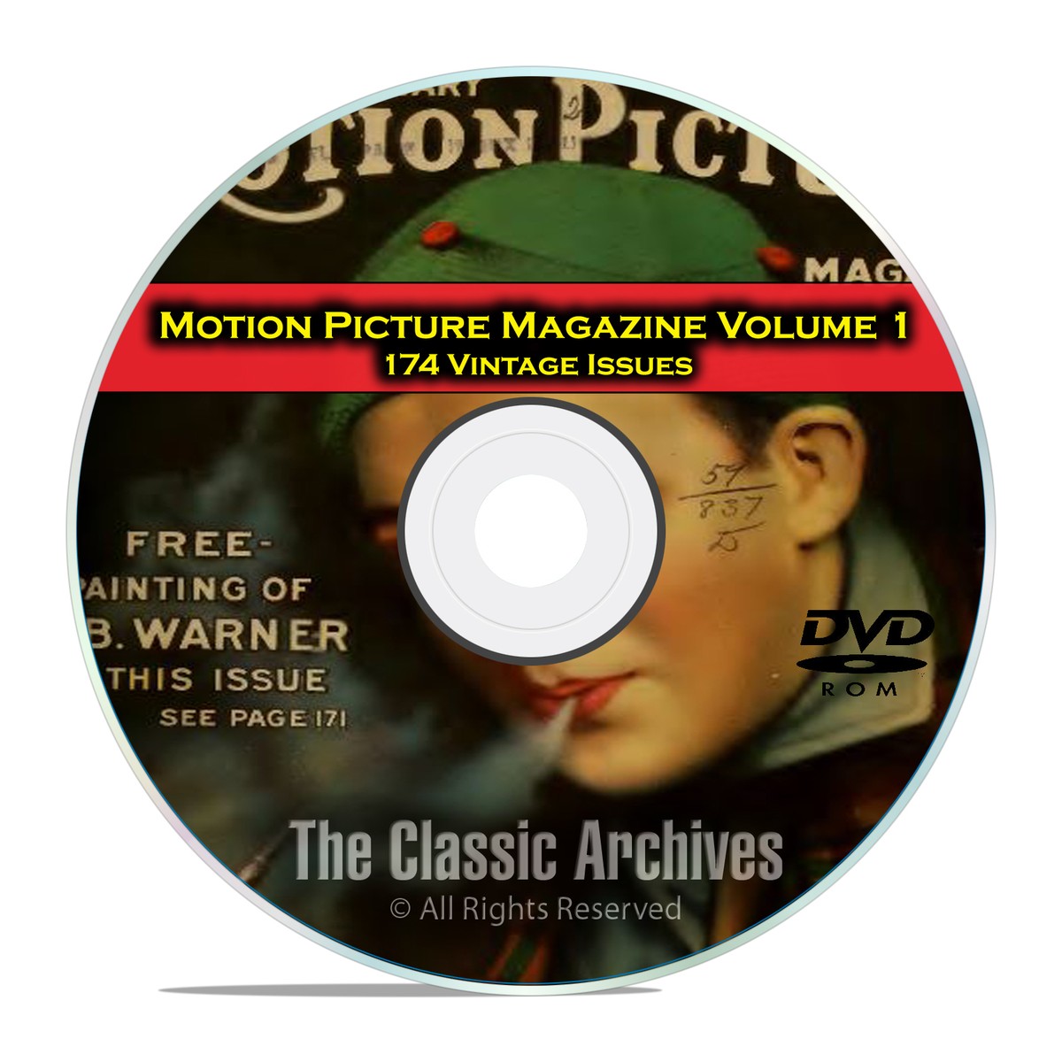 Motion Picture Movie Magazine, Volume 1, 174 Issues, 1911 - 1925