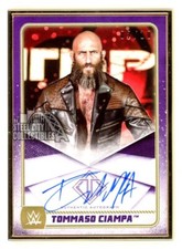 Tommaso Ciampa 2020 Topps Transcendent Purple Autograph Card #A-TC 02/10