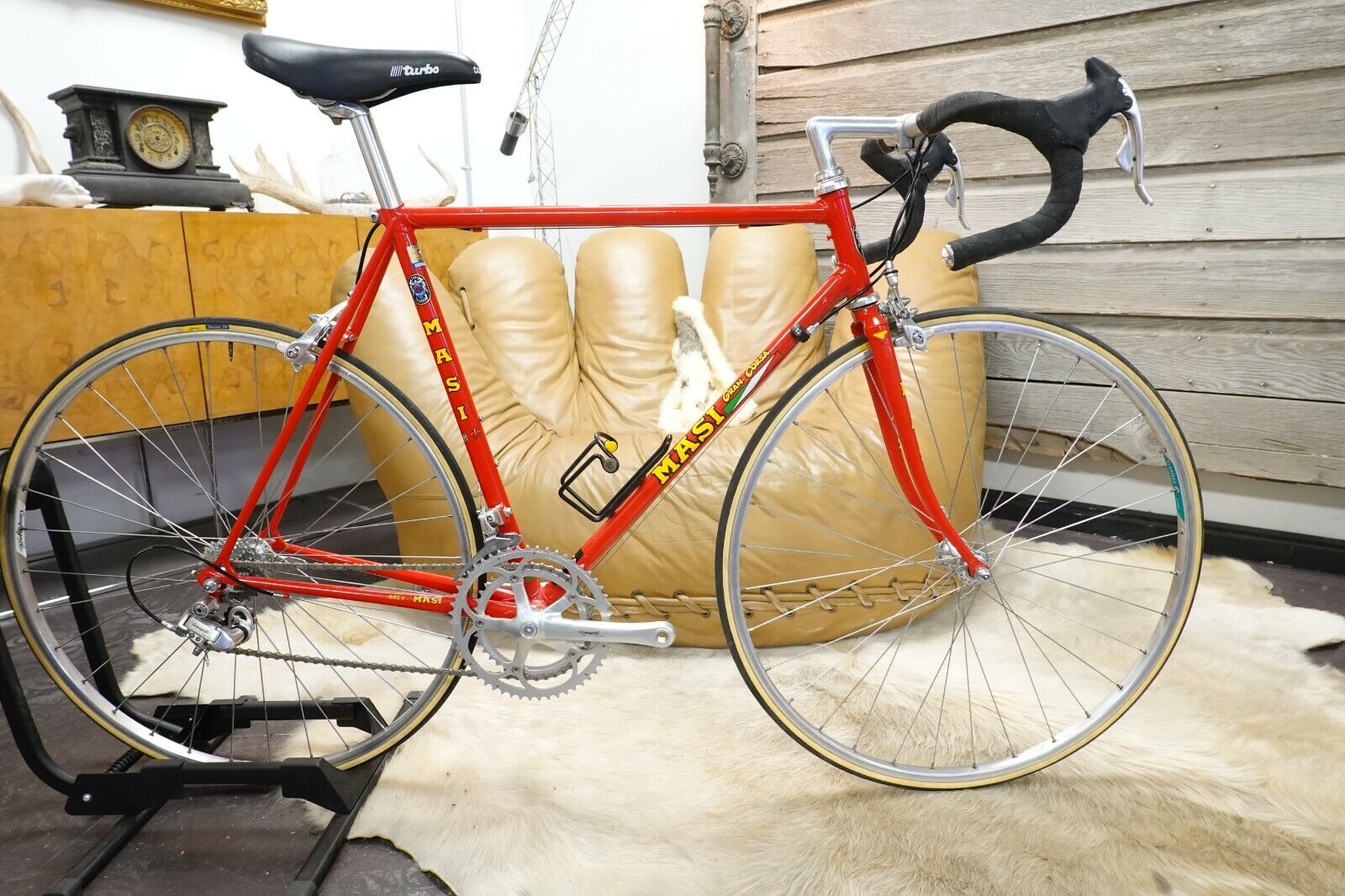 RARE MASI GRAN CORSA 56cm Frame 2x8 Campagnolo Cinelli Road Bicycle 