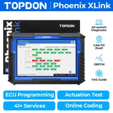 2025 Newest TOPDON Phoenix XLink OE-level Full System Diagnostic Scanner Coding
