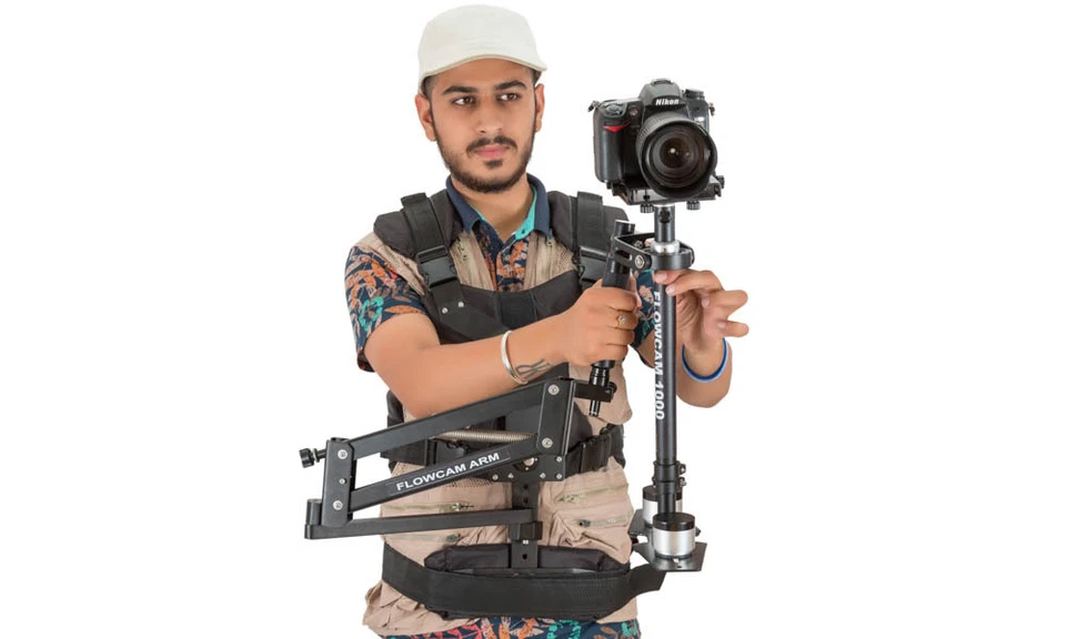Chaleco de brazo Flowcam para estabilizadores de cámara de mano Steadycam Steadicam DSLR video Foto 4 de 4