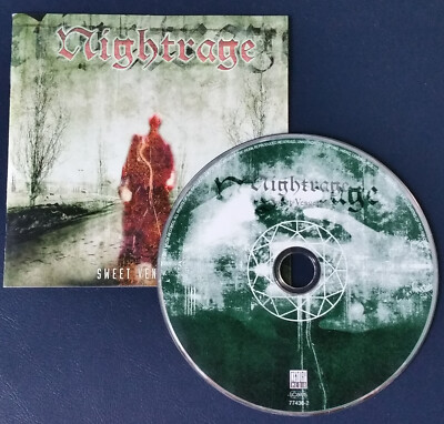 NIGHTRAGE   Sweet Vengeance. Swedish Death Metal. INCLUDING TRACKING NUMBER