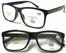 S140 High Quality Big Lens Simple Plain Plastic Reading Glasses/Comfort Designed