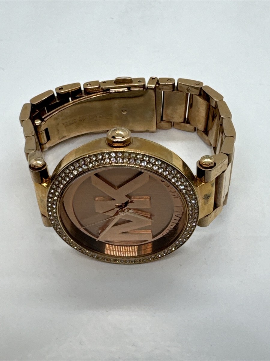 Michael Kors Parker MK5865 Women Rose Gold Analog Dial 