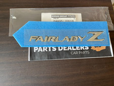 Genuine Nissan OEM FairladyZ Emblem from JDM 370Z Rear Trunk Badge 84895-1EK0A