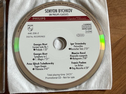 SEMYON BYCHKOV On Philips Classics GERMANY promo CD EP - Imagen 3 de 5