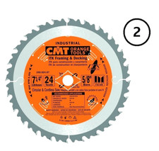 CMT Circular Saw Blade Set 2-Pack 7 1/4 Inch ...