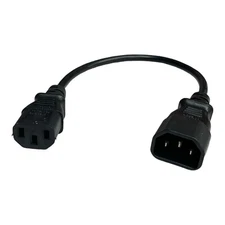 CablesToGo DPWEXT01 COMPUTER POWER CORD 1ft NEW/UNUSED SURPLUS