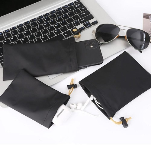 with Draw String Power Bank Case Headphone Case Pouch Card Holder Bag