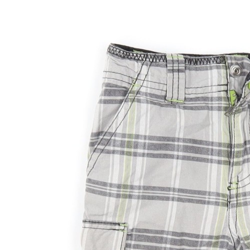 WonderKids Boys Grey Cotton Blend Cargo Shorts Size 2 Years Reg - Picture 8 of 12