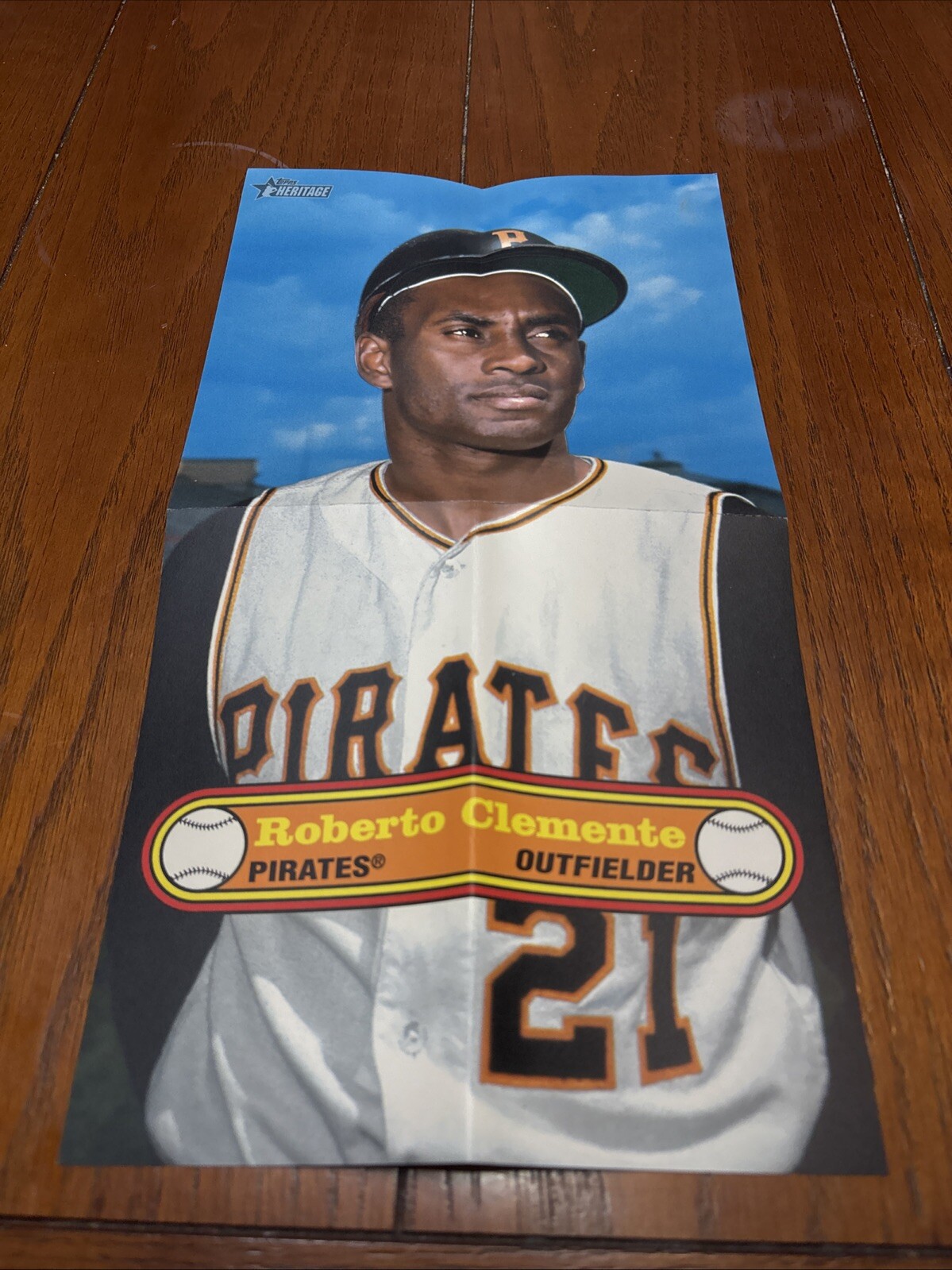 2021 Topps Heritage 1972 Posters #BPB-RC Roberto Clemente Pirates Boxloader 🔥🔥