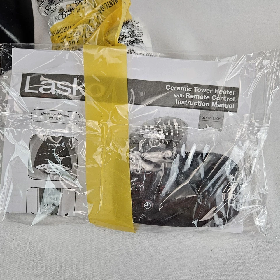 Calentador cerámico oscilante Lasko 22,5 pulgadas 1500 vatios 751320 Foto 4 de 4