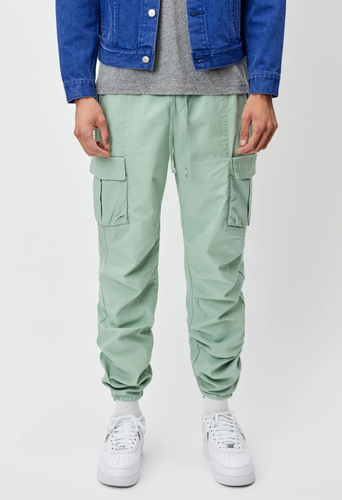 JOHN ELLIOTT BACK SATEEN CARGO PANTS 