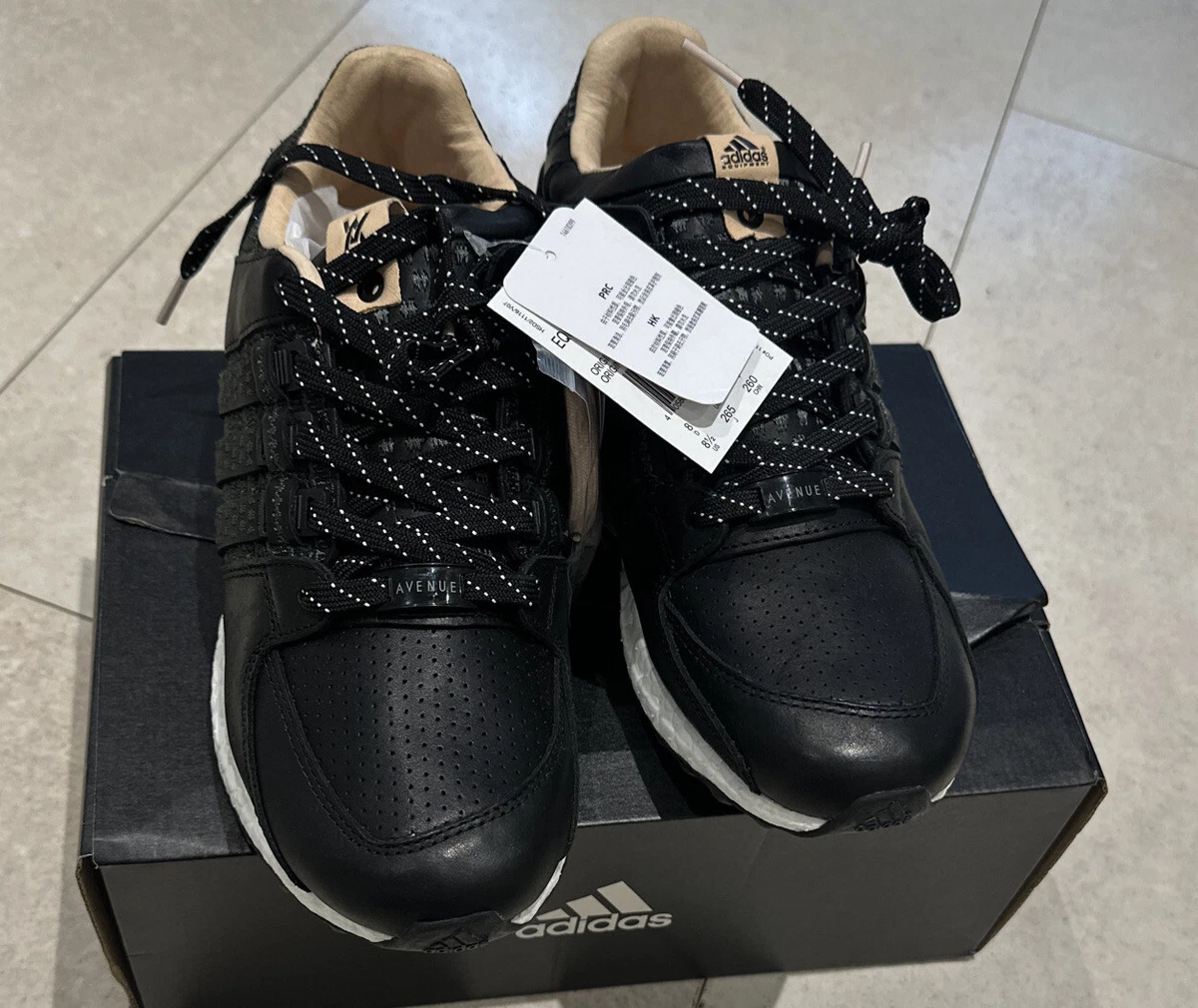 BNIB Avenue x Adidas Consortium EQT Support Black UK 8 eBay