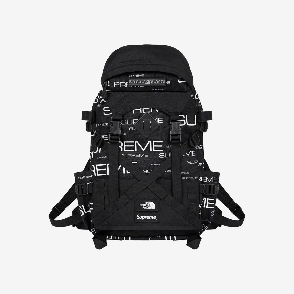 Sac à dos Supreme x The North Face Steep Tech noir   21FW NF0A7QH35H8