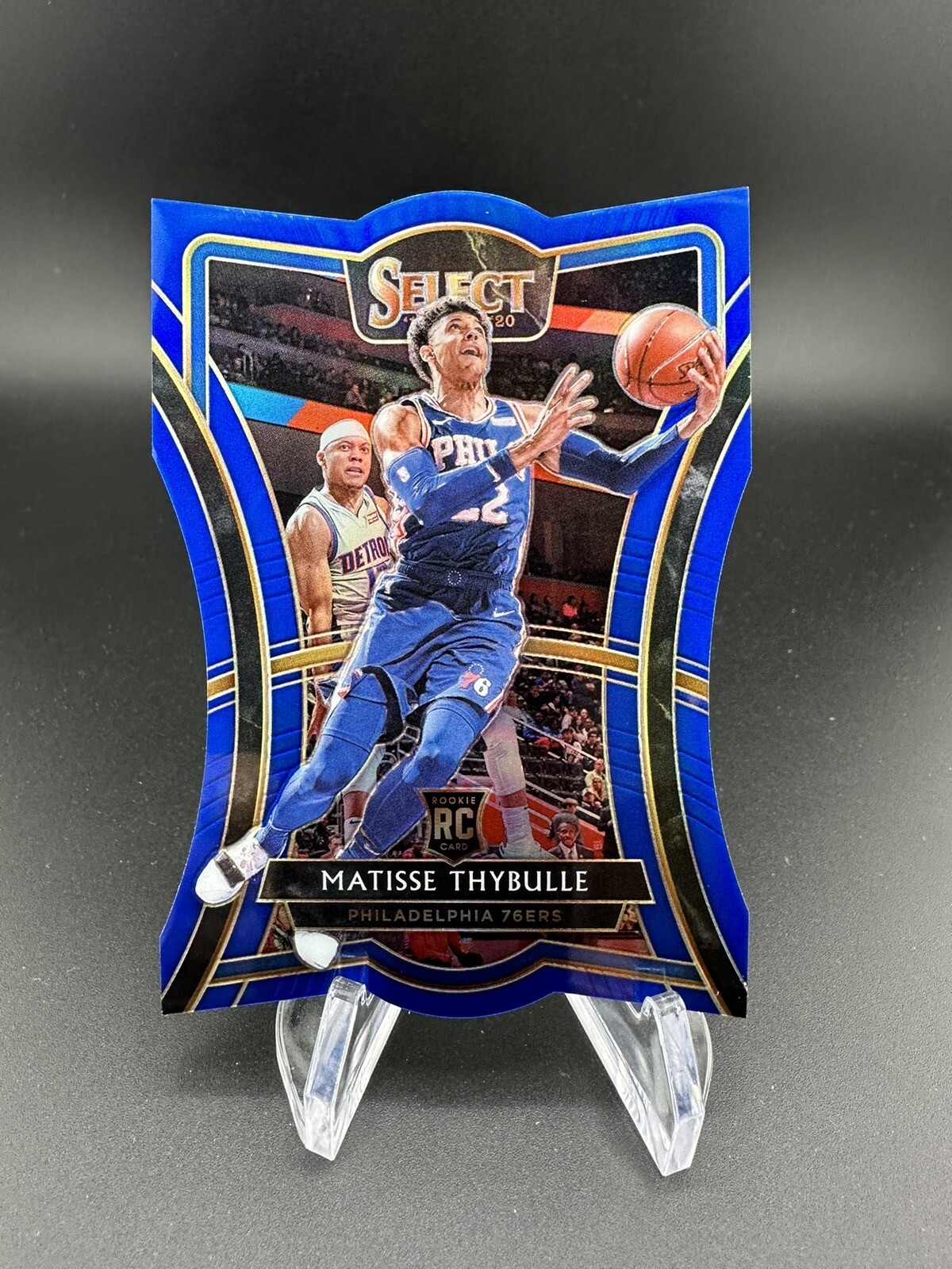 2019 Panini Select Premier Level Blue Prizm /249 Matisse Thybulle #145 Rookie RC
