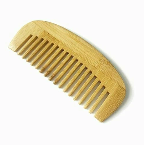 Customize Logo-100pcs Bamboo Wood Combs Beard Comb Wide Tooth Massage Hair - Image 2 of 4