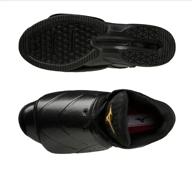 MIZUNO Japan Baseball Umpire Shoes Pro Model Black 11GU2300 US Size 6.5-10.5 JP - Image 3 of 4