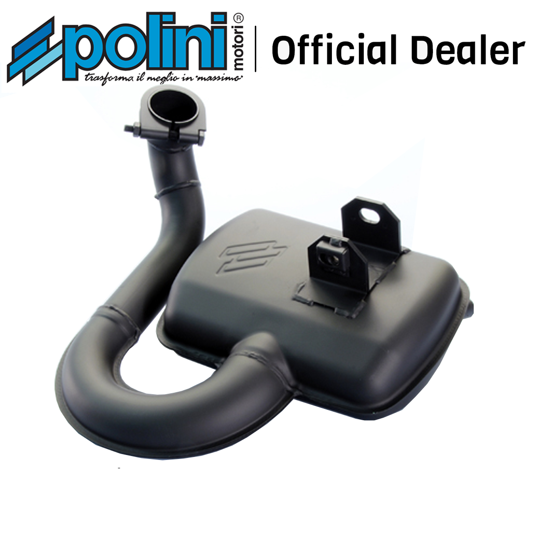 Marmitta Polini Per Vespa 200 PE-PX 200.2022 - Ricambio Originale Per Scooter - Foto 9