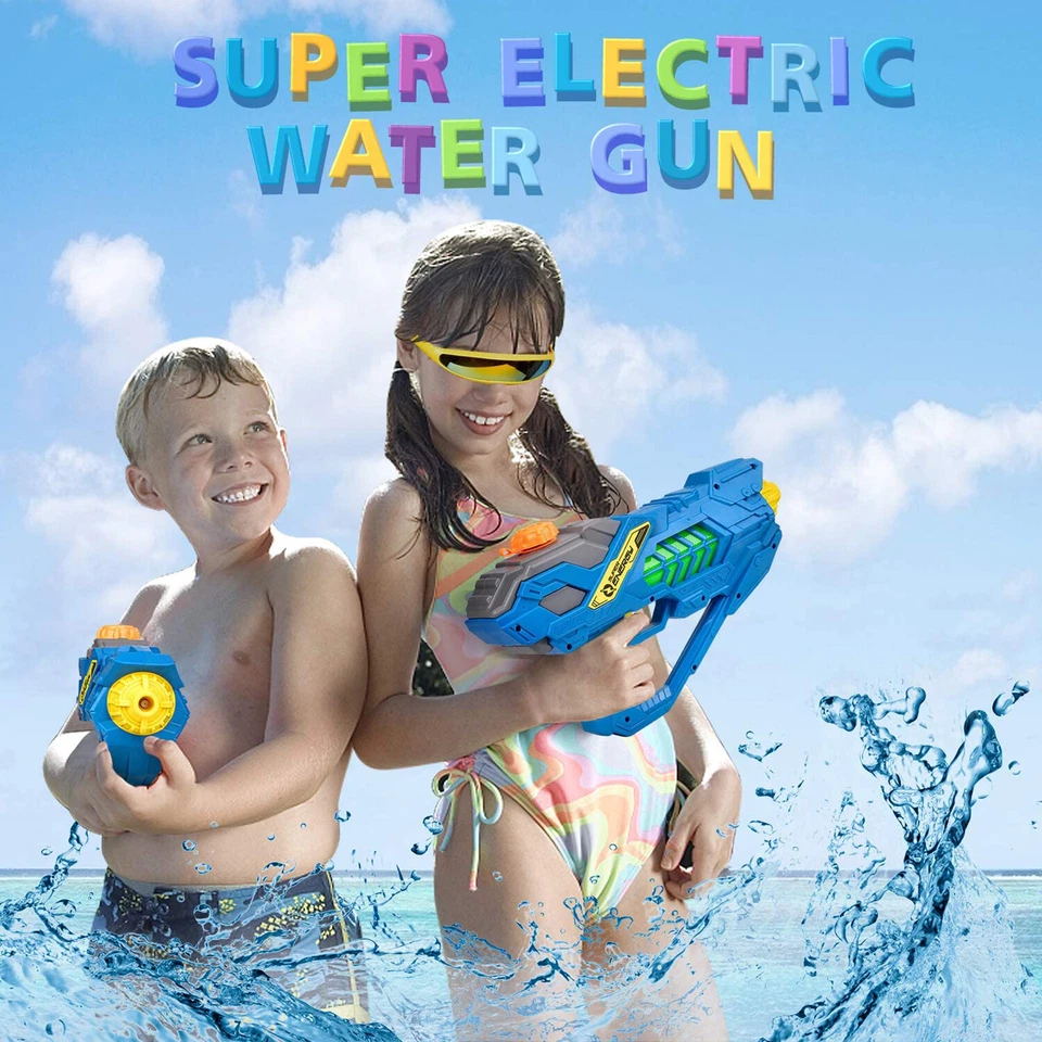 Kinder LED Wasserpistole Water Gun Pump 12 Fuß Spritzpistole mit 1,3 lbs Tank - Bild 3 von 4