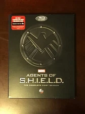 Agents of S.H.I.E.L.D.: The Complete First Season (Blu-ray Disc, 2014, 5-Disc...