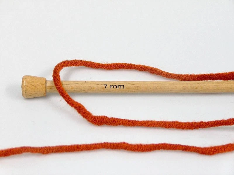 Lote de 4 hilos gruesos merino lana voluminosa 4x100 g cobre Foto 3 de 4